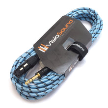 Load image into Gallery viewer, Female XLR to 6.35mm Stereo TRS Jack Lead / Balanced Signal / Audio Patch Cable