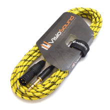 Load image into Gallery viewer, Male XLR to 6.35mm Stereo TRS Jack Lead / Balanced Signal / Audio Speaker Cable