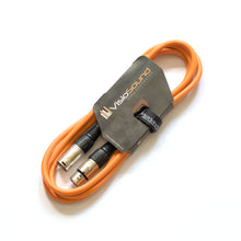Load image into Gallery viewer, Male to Female XLR Mic Lead / Balanced Microphone / Mic Patch Cable / 7 Colours
