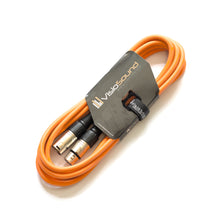 Load image into Gallery viewer, Male to Female XLR Mic Lead / Balanced Microphone / Mic Patch Cable / 7 Colours