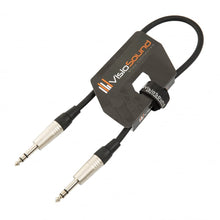 Load image into Gallery viewer, 6.35mm 1/4' Stereo TRS Jack to TRS Jack Lead / Balanced Signal Audio Patch Cable