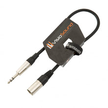 Load image into Gallery viewer, Male XLR to 6.35mm Stereo TRS Jack Lead / Balanced Signal / Audio Speaker Cable