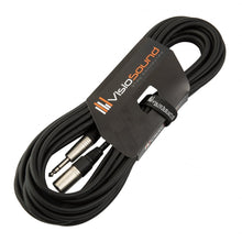 Load image into Gallery viewer, Male XLR to 6.35mm Stereo TRS Jack Lead / Balanced Signal / Audio Speaker Cable