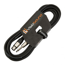 Load image into Gallery viewer, Female XLR to 6.35mm 1/4" Mono Jack Lead / Microphone / Signal Cable / 6 Colours