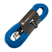 Load image into Gallery viewer, Male to Female XLR Mic Lead / Balanced Microphone / Mic Patch Cable / 7 Colours
