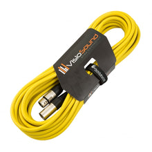 Load image into Gallery viewer, Male to Female XLR Mic Lead / Balanced Microphone / Mic Patch Cable / 7 Colours