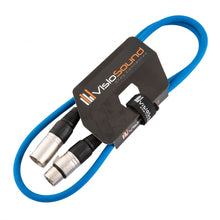 Load image into Gallery viewer, Male to Female XLR Mic Lead / Balanced Microphone / Mic Patch Cable / 7 Colours