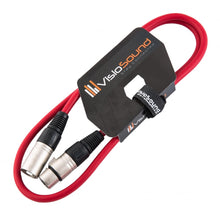 Load image into Gallery viewer, Male to Female XLR Mic Lead / Balanced Microphone / Mic Patch Cable / 7 Colours