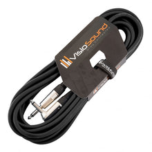 Load image into Gallery viewer, Guitar Lead 6.35mm 1/4' Mono Jack to Angled Jack / Instrument Cable / 6 Colours