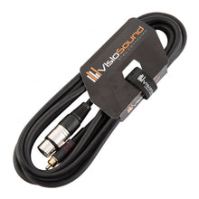 Load image into Gallery viewer, Female XLR to Single RCA Gold Phono Plug Audio Lead / Signal / Patch Cable