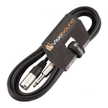 Load image into Gallery viewer, Male XLR to 6.35mm 1/4" Mono Jack Lead / Speaker Audio / Signal Cable