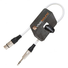 Load image into Gallery viewer, Female XLR to 6.35mm Stereo TRS Jack Lead / Balanced Signal / Audio Patch Cable