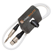 Load image into Gallery viewer, Female XLR to 6.35mm Stereo TRS Jack Lead / Balanced Signal / Audio Patch Cable