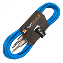 Load image into Gallery viewer, 6.35mm 1/4' Stereo TRS Jack to TRS Jack Lead / Balanced Signal Audio Patch Cable