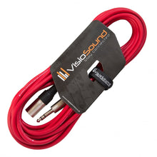 Load image into Gallery viewer, Male XLR to 6.35mm Stereo TRS Jack Lead / Balanced Signal / Audio Speaker Cable