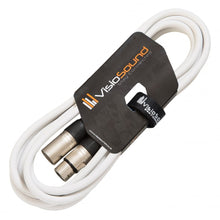 Load image into Gallery viewer, Male to Female XLR Mic Lead / Balanced Microphone / Mic Patch Cable / 7 Colours