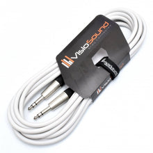 Load image into Gallery viewer, 6.35mm 1/4' Stereo TRS Jack to TRS Jack Lead / Balanced Signal Audio Patch Cable