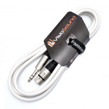 Load image into Gallery viewer, Female XLR to 6.35mm Stereo TRS Jack Lead / Balanced Signal / Audio Patch Cable