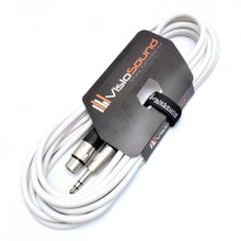 Load image into Gallery viewer, Female XLR to 6.35mm Stereo TRS Jack Lead / Balanced Signal / Audio Patch Cable