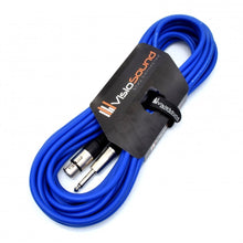 Load image into Gallery viewer, Female XLR to 6.35mm 1/4" Mono Jack Lead / Microphone / Signal Cable / 6 Colours