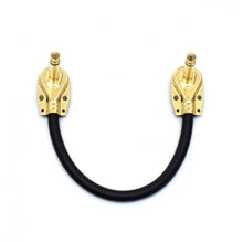 Load image into Gallery viewer, Guitar Patch Lead 6.35mm 1/4 Pancake Angled Jack / Effects Pedal FX Instrument Cable