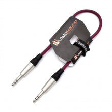 Load image into Gallery viewer, 6.35mm 1/4' Stereo TRS Jack to TRS Jack Lead / Balanced Signal Audio Patch Cable
