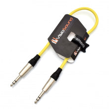 Load image into Gallery viewer, 6.35mm 1/4' Stereo TRS Jack to TRS Jack Lead / Balanced Signal Audio Patch Cable