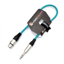 Load image into Gallery viewer, Female XLR to 6.35mm Stereo TRS Jack Lead / Balanced Signal / Audio Patch Cable