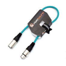 Load image into Gallery viewer, Male to Female XLR Mic Lead / Balanced Microphone / Mic Patch Cable / 7 Colours