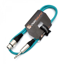 Load image into Gallery viewer, Female XLR to 6.35mm Stereo TRS Jack Lead / Balanced Signal / Audio Patch Cable