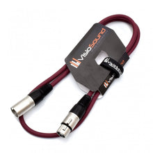Load image into Gallery viewer, Male to Female XLR Mic Lead / Balanced Microphone / Mic Patch Cable / 7 Colours