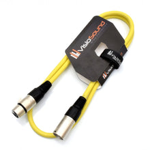 Load image into Gallery viewer, Male to Female XLR Mic Lead / Balanced Microphone / Mic Patch Cable / 7 Colours