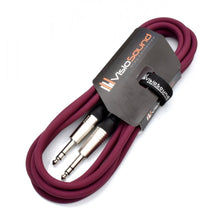 Load image into Gallery viewer, 6.35mm 1/4' Stereo TRS Jack to TRS Jack Lead / Balanced Signal Audio Patch Cable