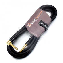 Load image into Gallery viewer, Premium Guitar Bass Lead 6.35mm 1/4" Angled Jack / Pro Noiseless Instrument Cable