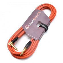 Load image into Gallery viewer, Premium Guitar Bass Lead 6.35mm 1/4" Angled Jack / Pro Noiseless Instrument Cable