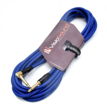 Load image into Gallery viewer, Premium Guitar Bass Lead 6.35mm 1/4" Angled Jack / Pro Noiseless Instrument Cable