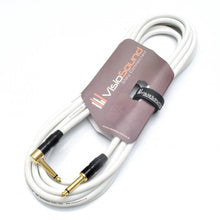 Load image into Gallery viewer, Premium Guitar Bass Lead 6.35mm 1/4" Angled Jack / Pro Noiseless Instrument Cable
