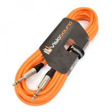 Load image into Gallery viewer, 6.35mm 1/4' Stereo TRS Jack to TRS Jack Lead / Balanced Signal Audio Patch Cable