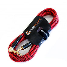 Load image into Gallery viewer, Premium Tweed Guitar Bass Lead / 6.35mm 1/4&quot; Angled Jack / Braided Instrument Cable
