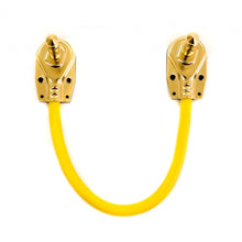 Load image into Gallery viewer, Guitar Patch Lead 6.35mm 1/4 Pancake Angled Jack / Effects Pedal FX Instrument Cable