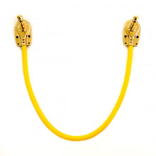 Load image into Gallery viewer, Guitar Patch Lead 6.35mm 1/4 Pancake Angled Jack / Effects Pedal FX Instrument Cable