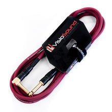 Load image into Gallery viewer, Premium Guitar Bass Lead 6.35mm 1/4" Angled Jack / Pro Noiseless Instrument Cable