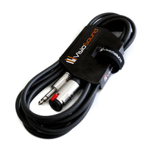 Load image into Gallery viewer, 6.35mm 1/4" Male to Female Stereo TRS Jack Headphone Extension Lead / Balanced Cable