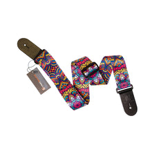 Load image into Gallery viewer, Guitar Strap - 2&quot; Nylon Cotton for Bass, Electric and Acoustic Guitars
