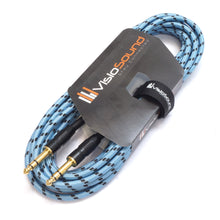 Load image into Gallery viewer, 6.35mm 1/4' Stereo TRS Jack to TRS Jack Lead / Balanced Signal Audio Patch Cable
