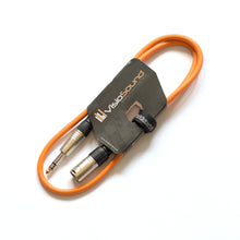 Load image into Gallery viewer, Male XLR to 6.35mm Stereo TRS Jack Lead / Balanced Signal / Audio Speaker Cable
