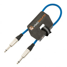 Load image into Gallery viewer, Guitar Lead 6.35mm Mono Jack to Jack / Instrument Cable / Patch Lead / 6 Colours
