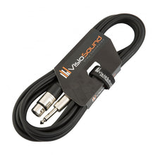 Load image into Gallery viewer, Female XLR to 6.35mm 1/4&quot; Mono Jack Lead / Microphone / Signal Cable / 6 Colours
