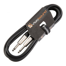 Load image into Gallery viewer, Guitar Lead 6.35mm Mono Jack to Jack / Instrument Cable / Patch Lead / 6 Colours
