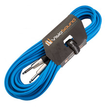 Load image into Gallery viewer, Guitar Lead 6.35mm Mono Jack to Jack / Instrument Cable / Patch Lead / 6 Colours
